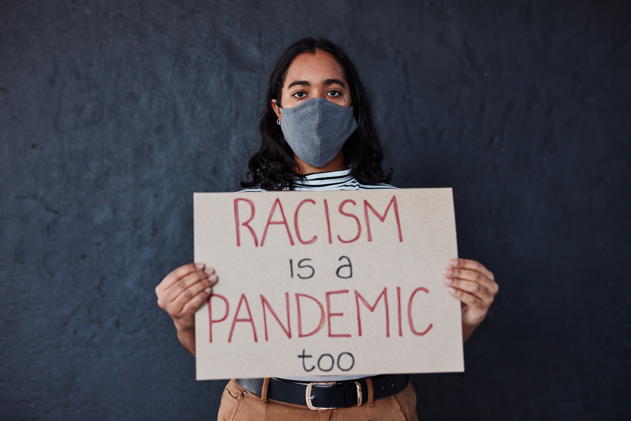 racism pandemic_iStock-1272752761